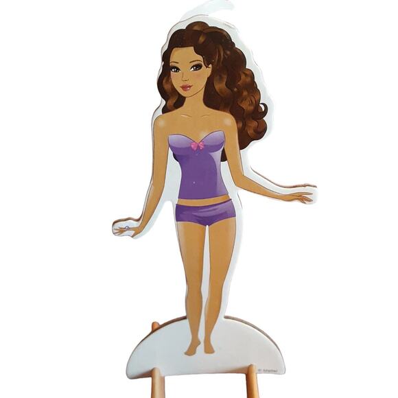 Barbie Paper Doll Fashion Magnet Maker 2001 by Tara Toys Vintage Play Style - Picture 7 of 12